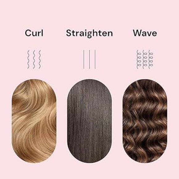 L'ANGE HAIR Le Duo Standard 360° Airflow Styler 2-in-1 Curling Wand Iron Hair - Picture 6 of 6